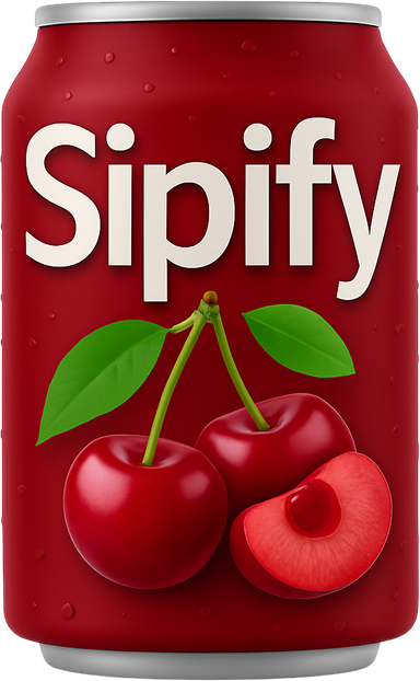 Sipify - Sparkling Cherry Drink