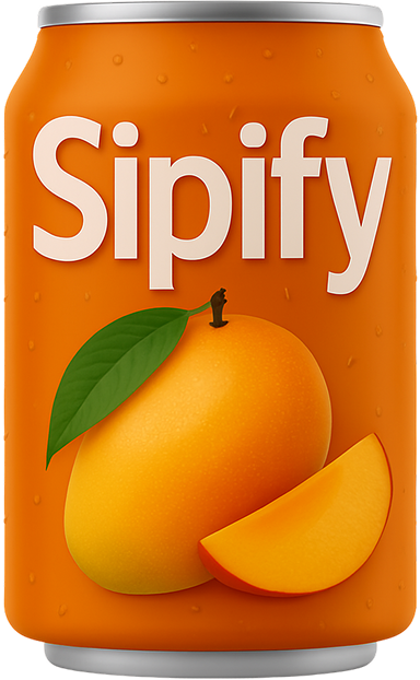 Sipify - Sparkling Mango Drink