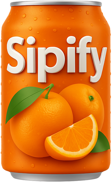 Sipify - Sparkling Orange Drink